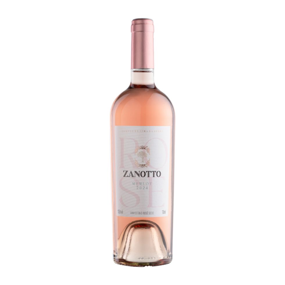 Vinho Fino Rosé Merlot Zanotto - 750 ml