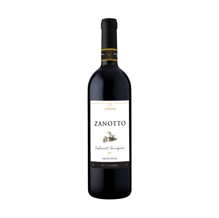 Vinho Fino Tinto Seco Sauvignon Zanotto 750 ml